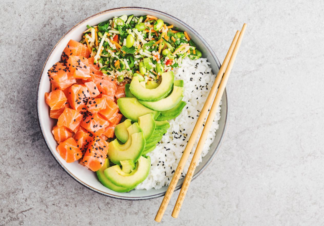 Poke bowl calories