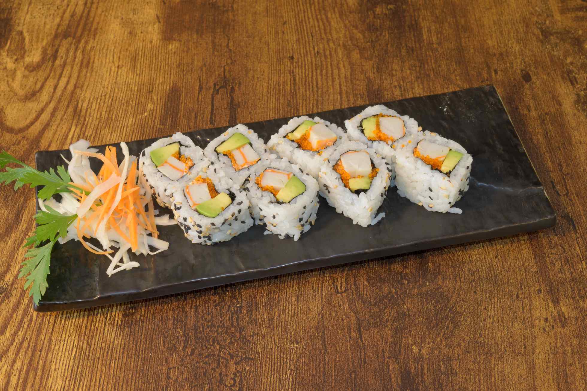 California Rolls Surimi Avocat Masago 8 pièces Hop Sushi