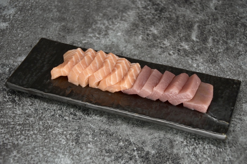 SASHIMI - Mixte Thon Saumon - 6 | 12 pièces