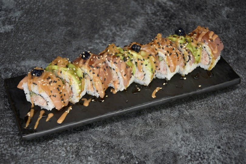 Signature Rolls - TRIO SAUMON THON AVOCAT - SAUCE TERIYAKI  - 8 pièces