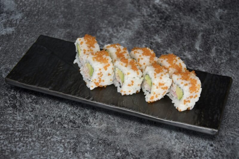 California Rolls - Crabe Avocat Mayonnaise Masago - 8 pièces