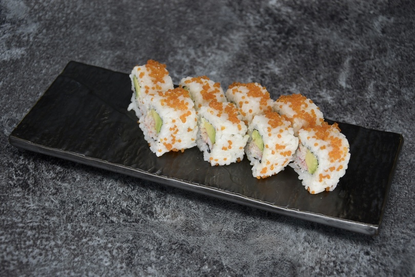 California Rolls - Crabe Avocat Mayonnaise Masago - 8 pièces