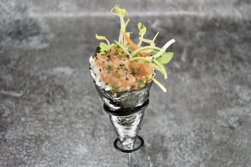 TEMAKI - Saumon Spicy Concombre Ciboulette