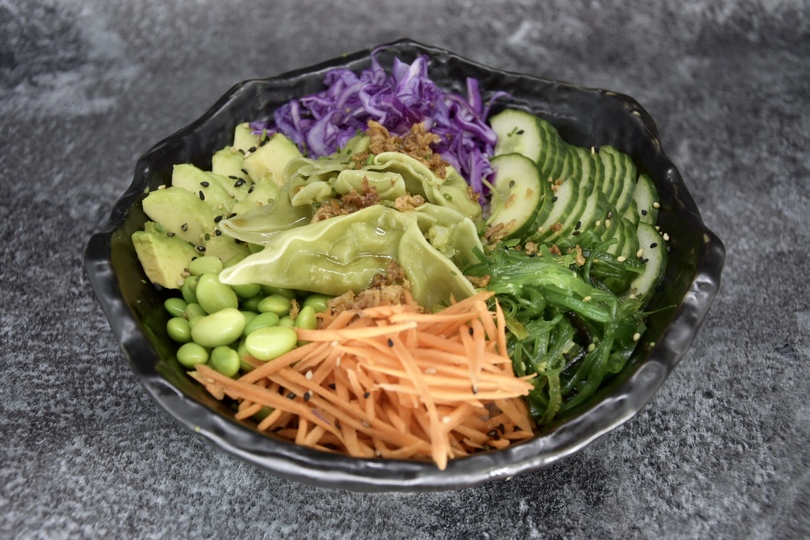 Poke Bowl - Base + Gyoza Veggie