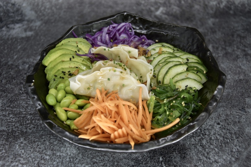 Poke Bowl Gyoza Poulet